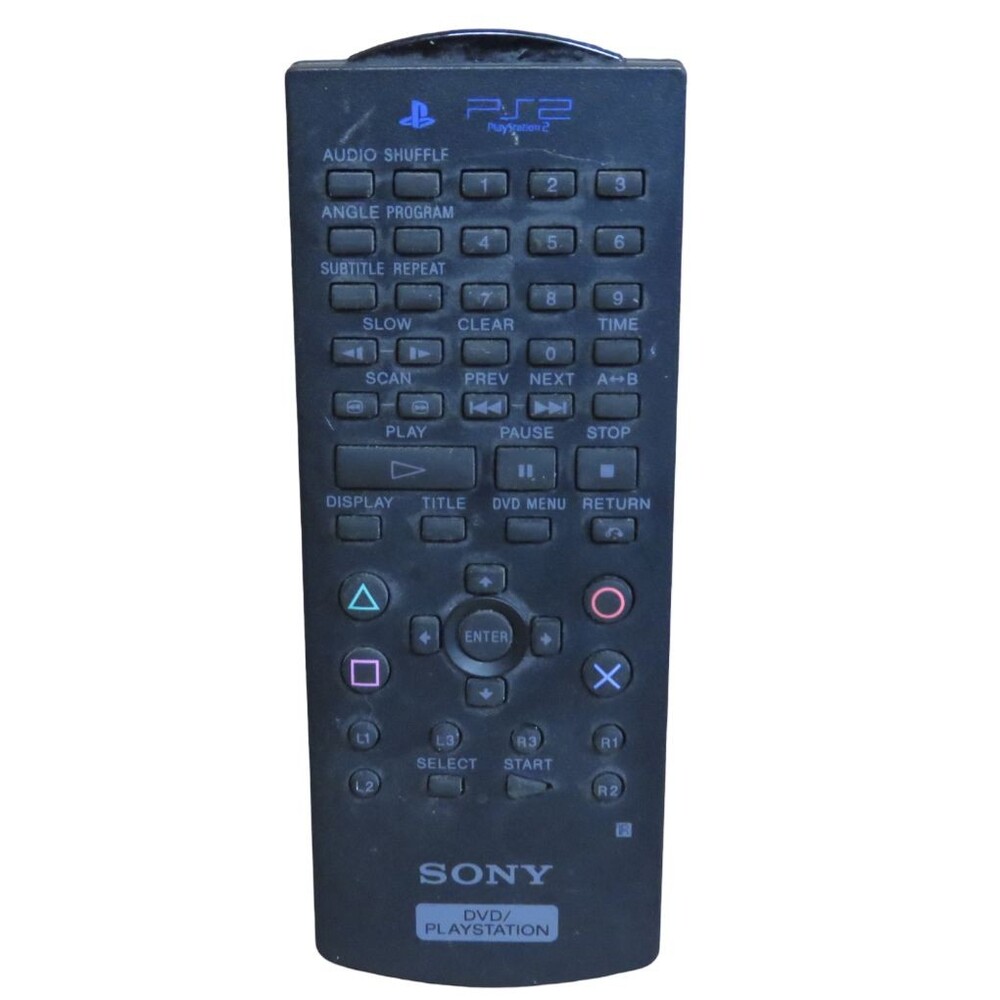 Sony Playstation 2 PS2 DVD Remote Control & IR Receiver, SCPH-10150, SCPH-10160